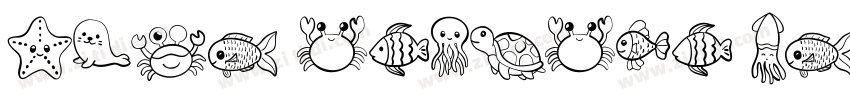 Cute Animals Regular字体转换 Cute Animals Regular字体转换